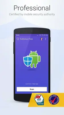 Antivirus Free - Virus Cleaner android App screenshot 0